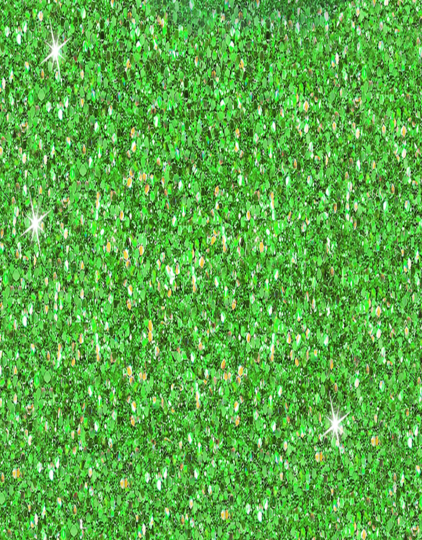Green glitter