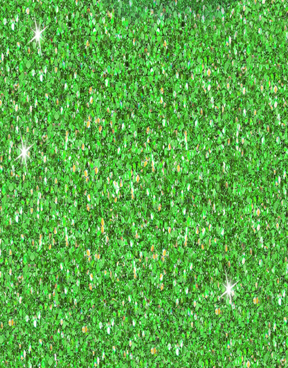 Green glitter 