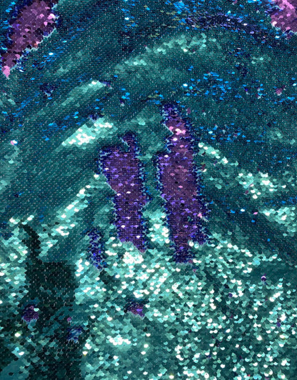 Purple and Turquoise Mermaid