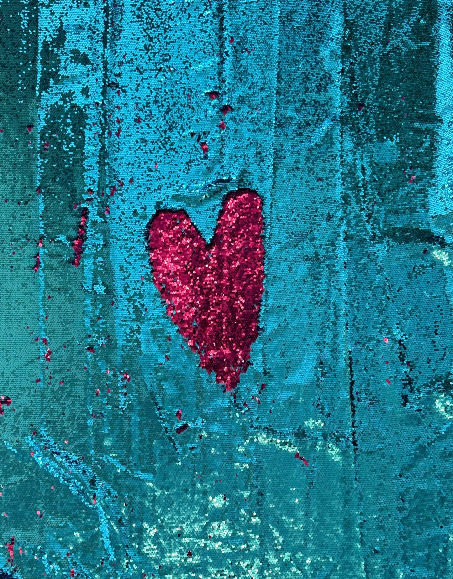 Fuchsia and Turquoise Mermaid