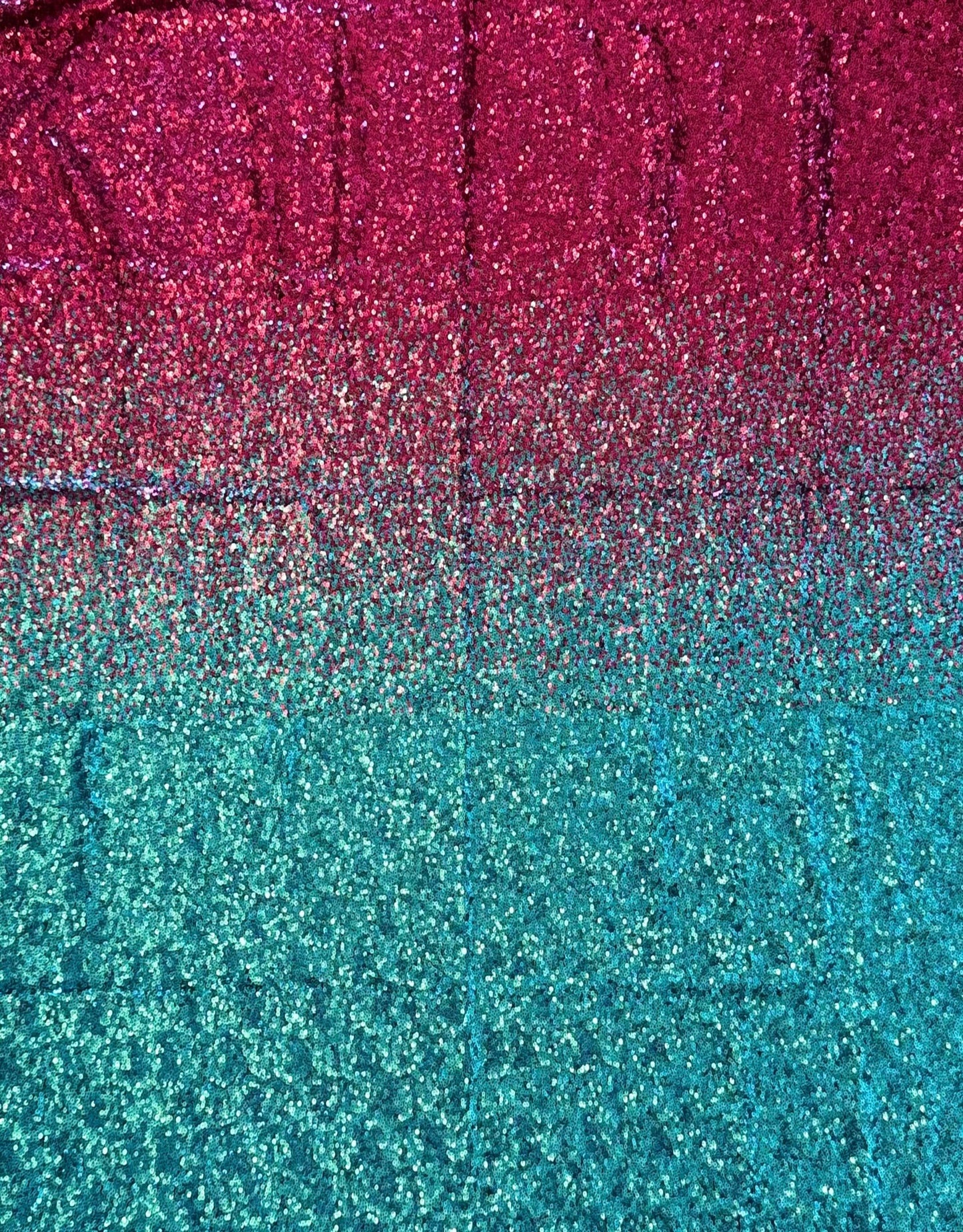 Ombre Fuchsia and Turquoise