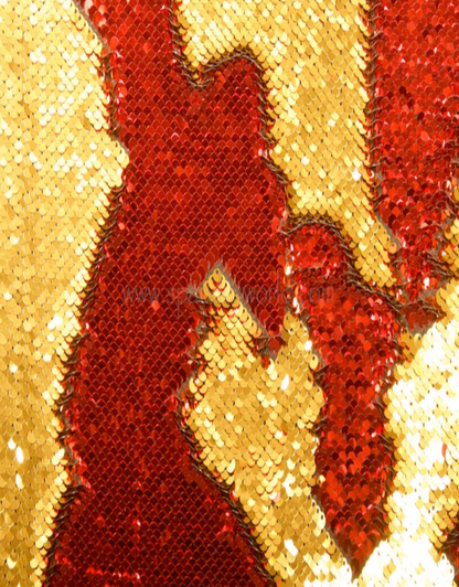 Red and Gold Mermaid