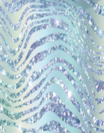 Textured pattern with wavy lines in light blue and green tones
